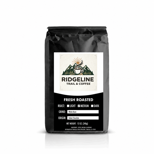 Dubai Chocolate – Ridgeline Trail & Coffee bag