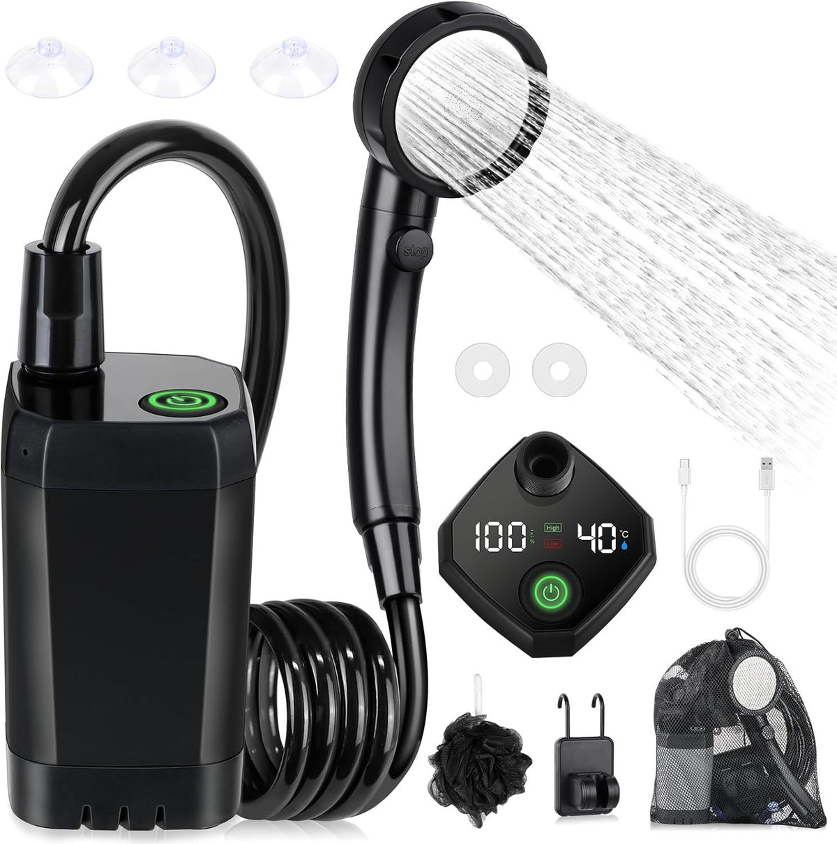 Outdoor Electric Shower System
