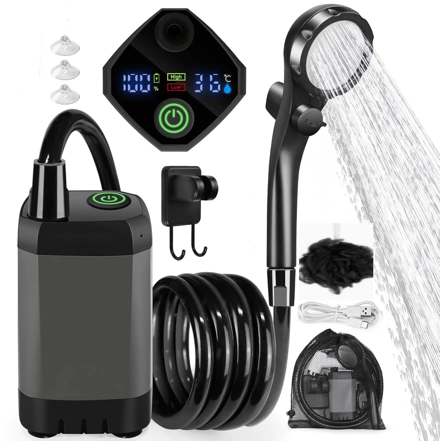 Outdoor Electric Shower System