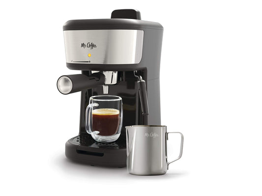 Mr. Coffee 4-Shot Espresso & Cappuccino Maker