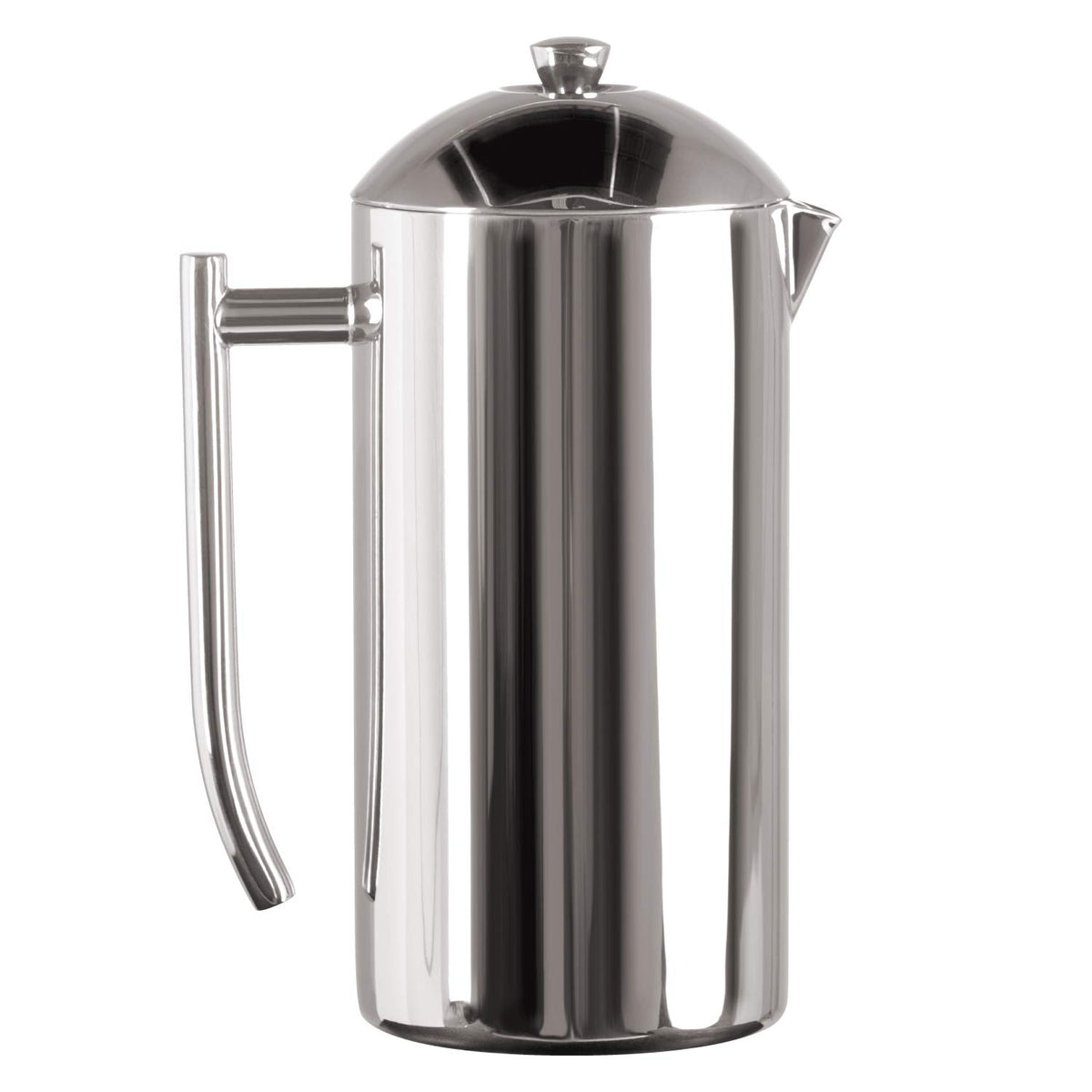 Frieling Double-Walled Stainless-Steel French Press Coffee Maker in Frustration Free Packaging Polished 17 Ounces