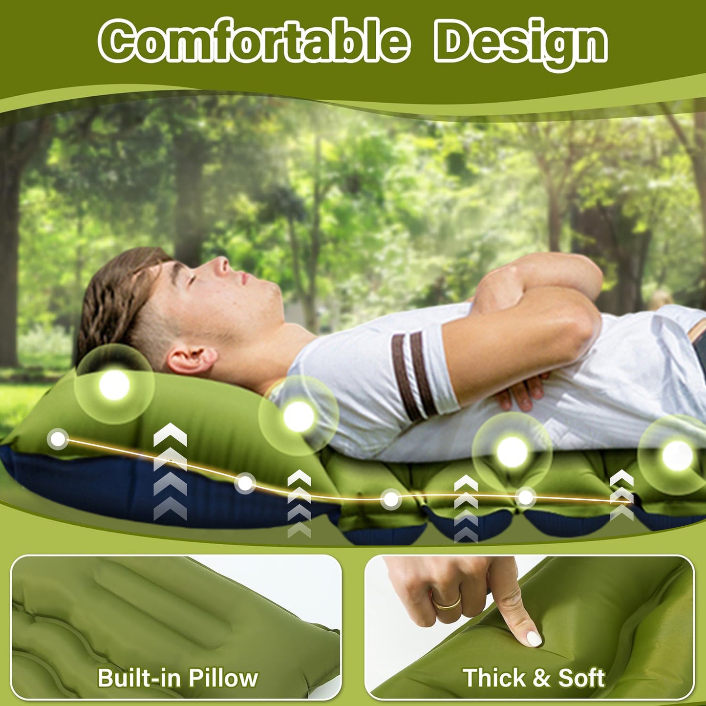Compact Double Camp Bed