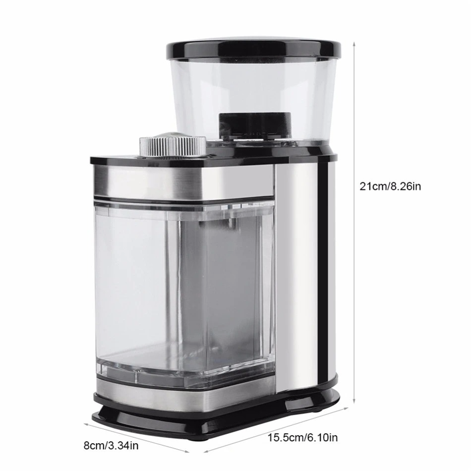 Steel Electric Coffee Bean Grinder