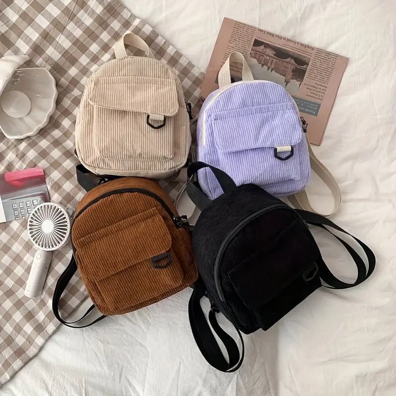 Chic Corduroy Commuter Set