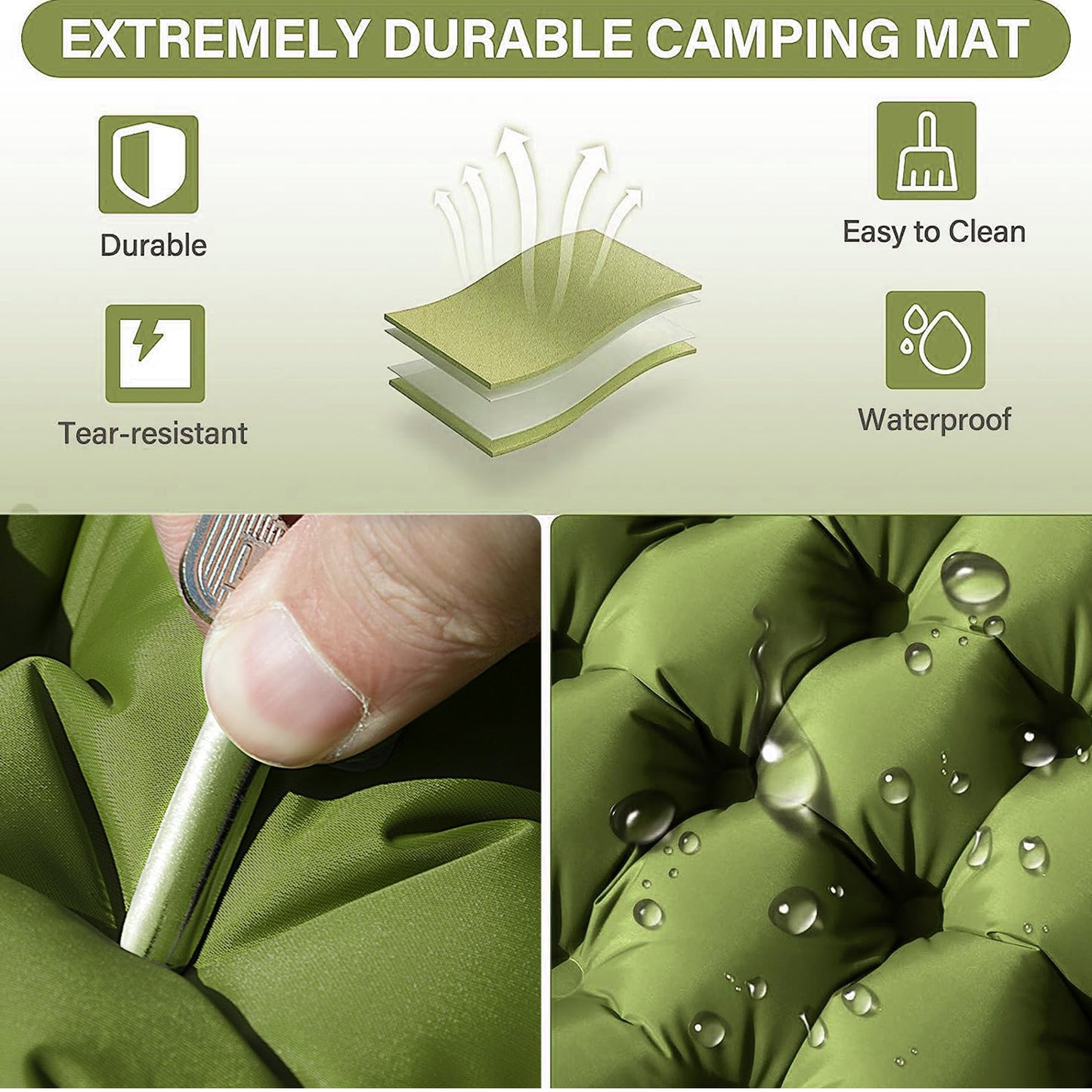 Compact Double Camp Bed