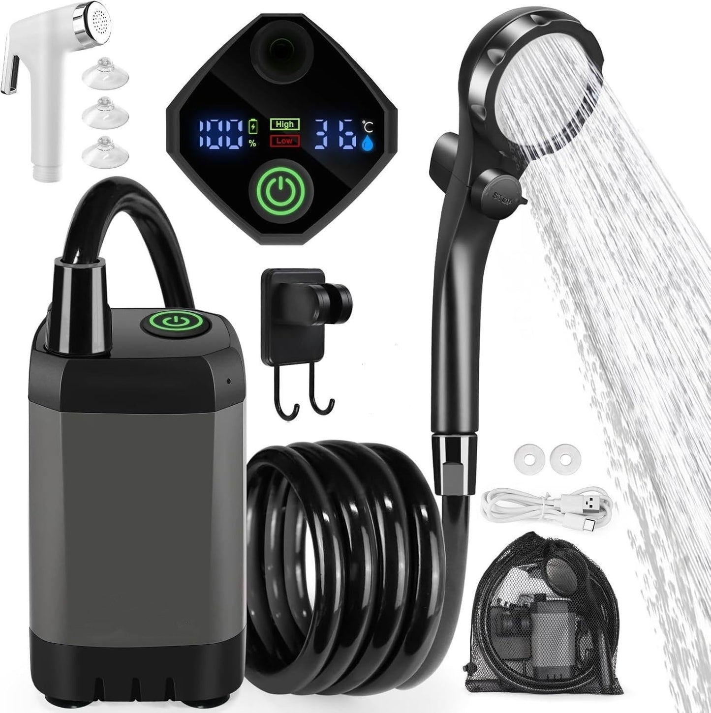 Outdoor Electric Shower System