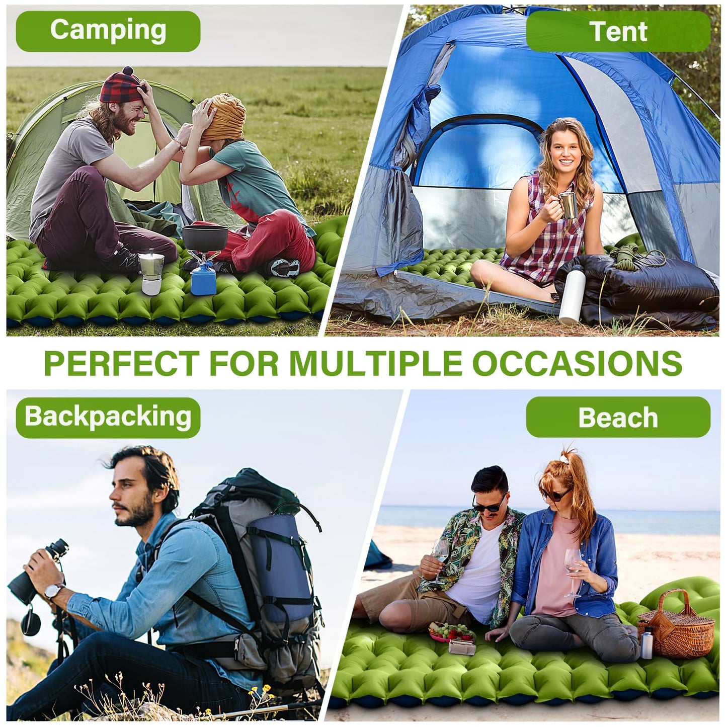 Compact Double Camp Bed