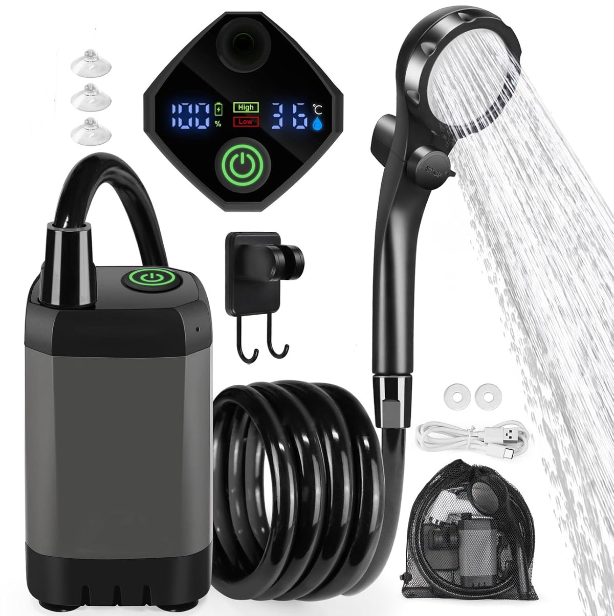 Outdoor Electric Shower System