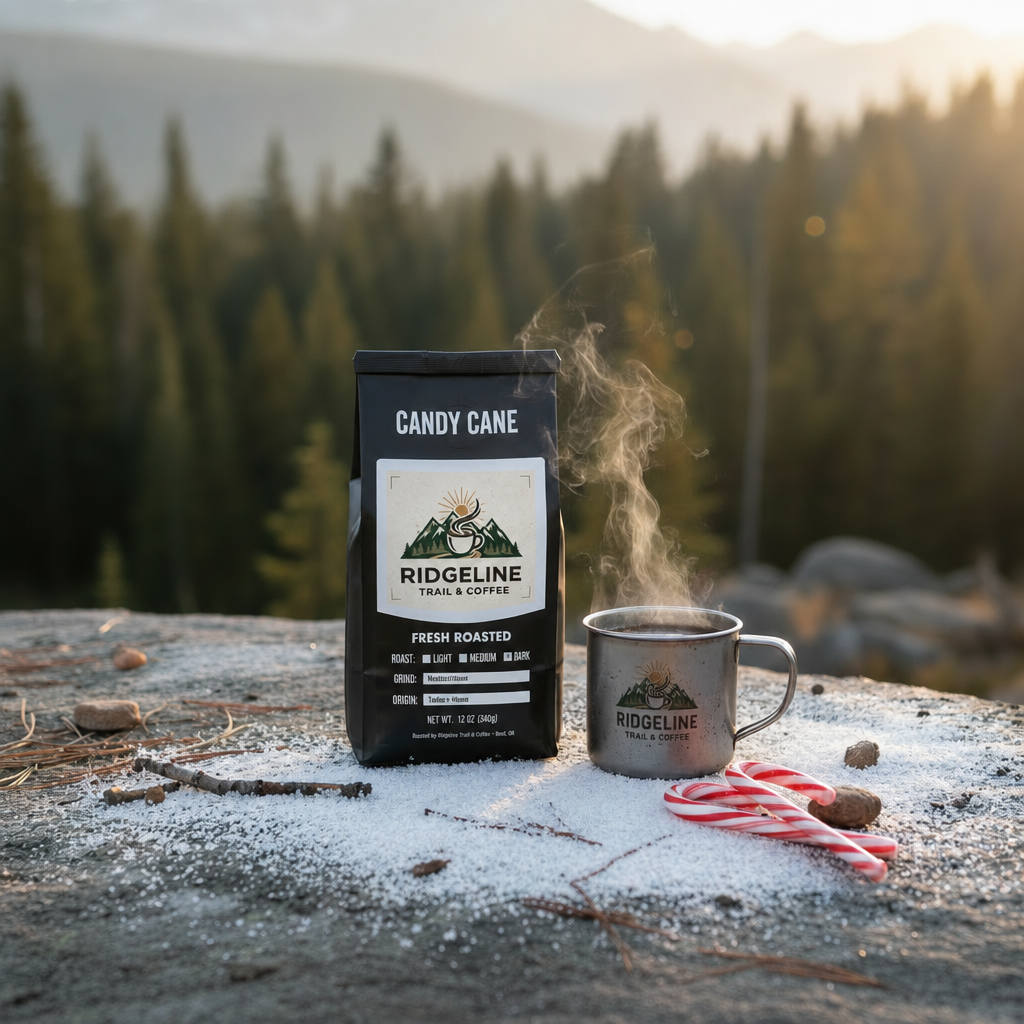 Candy Cane on the trail – Ridgeline Trail & Coffee