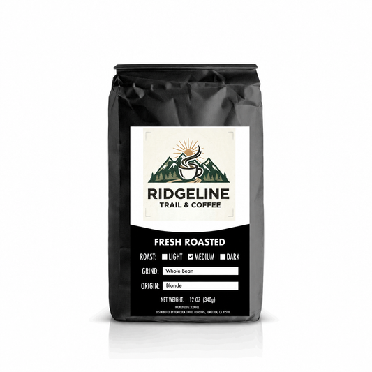 Blonde – Ridgeline Trail & Coffee bag