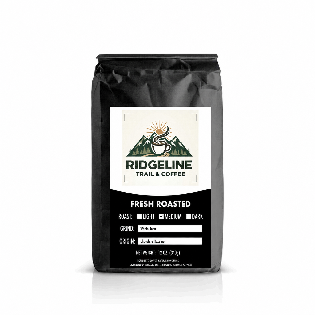 Chocolate Hazelnut – Ridgeline Trail & Coffee bag