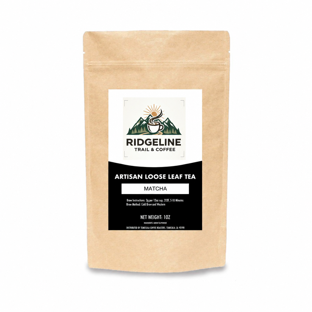 Matcha – Ridgeline Trail & Coffee tea pouch