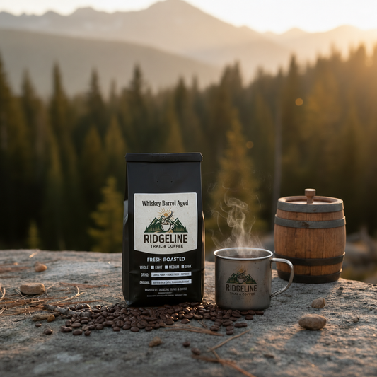 Whiskey Barrel Aged on the trail – Ridgeline Trail & Coffee