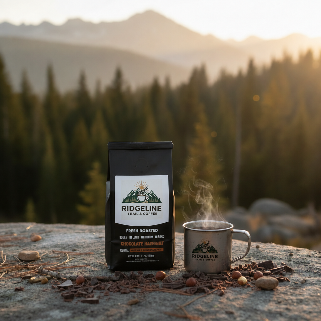 Chocolate Hazelnut on the trail – Ridgeline Trail & Coffee
